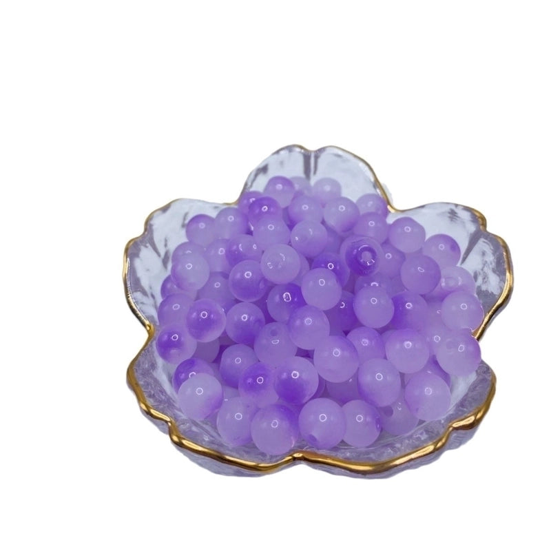 300 Pcs/Package  Glass Solid Color Beads