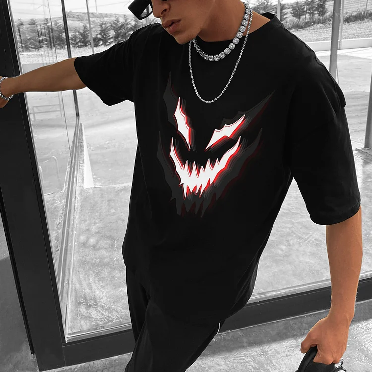 Oversize Smiley Tee