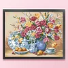 Flower - 9CT Full Beaded Cross Stitch Kit(51x40cm)