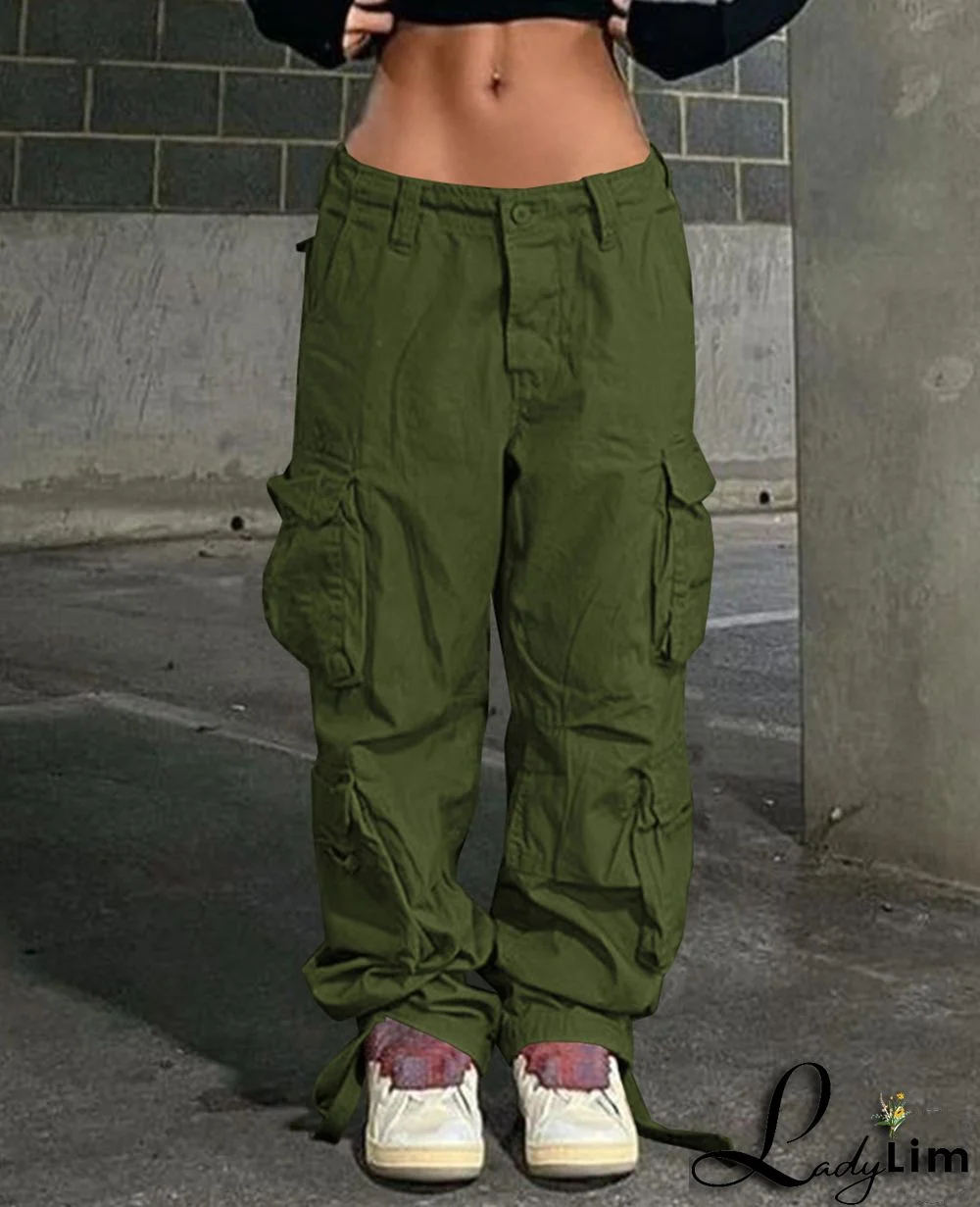 Women Casual Loose Cargo Pant