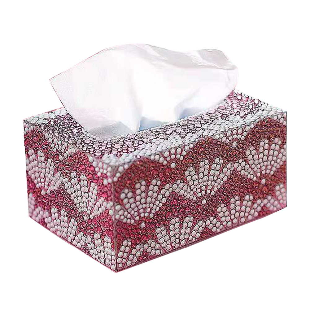 

Flower - 5D DIY Craft Tissue Box, 501 Original