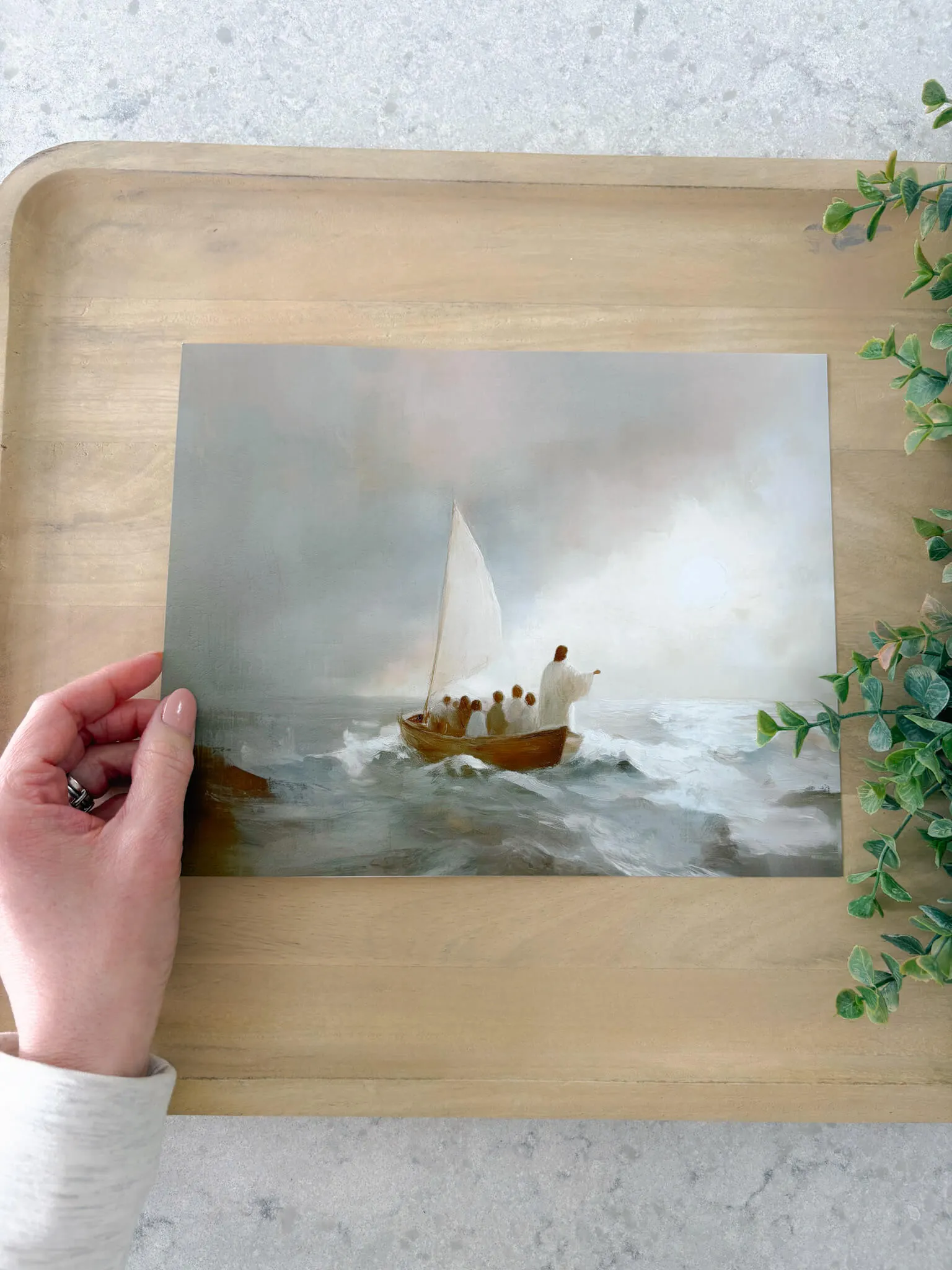 Jesus Calms the Storm - Print