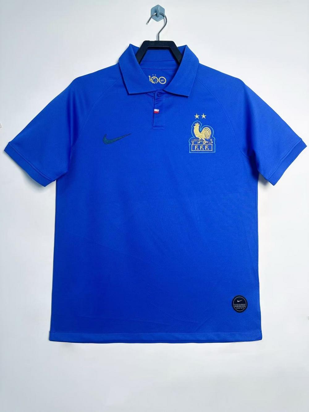 France Retro 100th Anniversary Edition Football Shirt