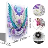 (Pre-Framed)Heart Wing-Special Shape Diamond Painting Kit(25x25cm)