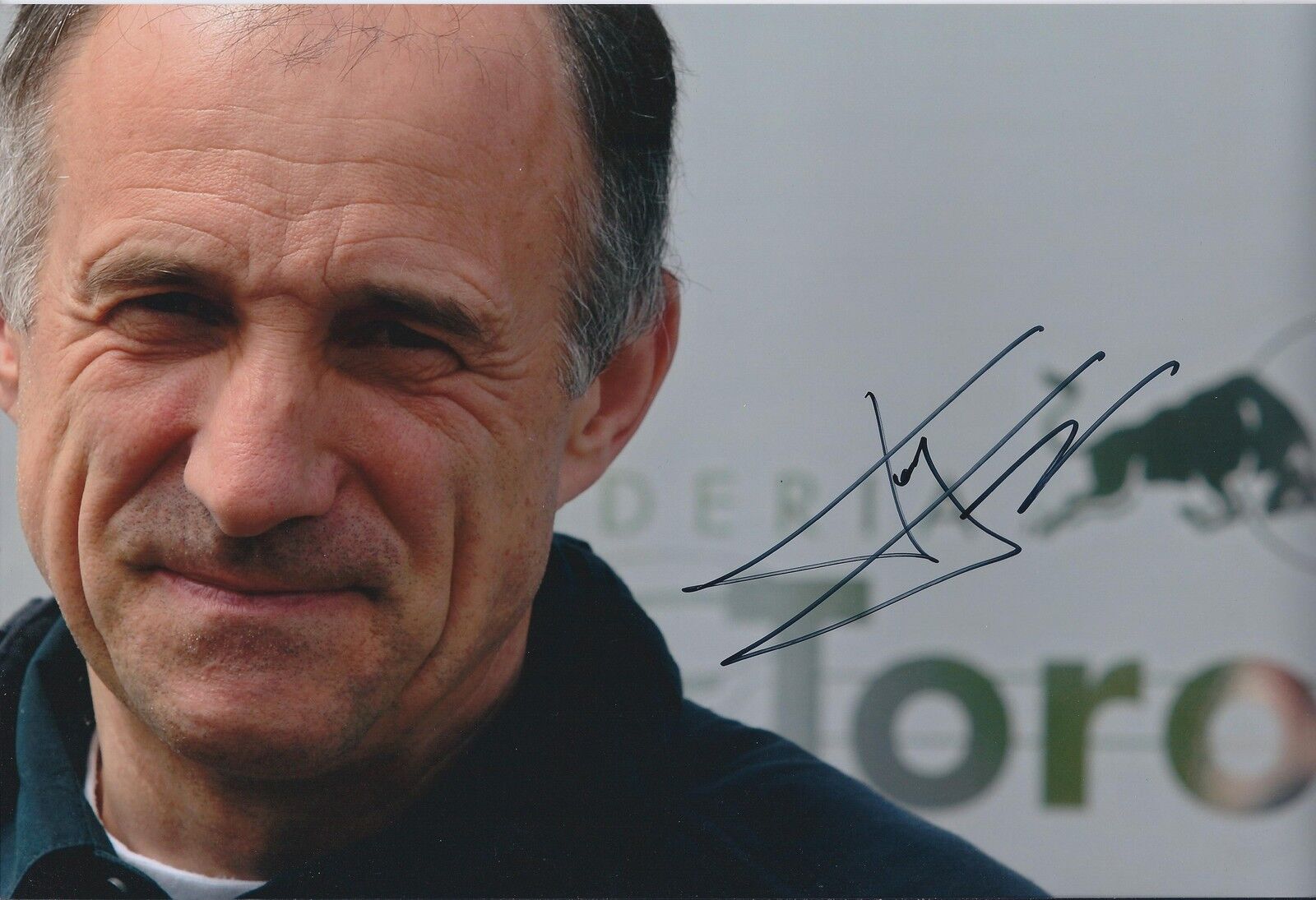 Franz TOST SIGNED FORMULA 1 Race Team Principal 12x8 Photo Poster painting AFTAL COA Autograph