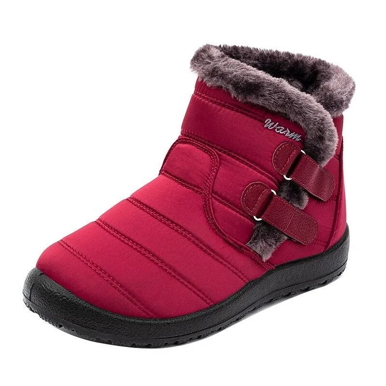 Orthopedic Boots For Women Waterproof Non-Slip Soles Warm Fur Plush Winter Boots