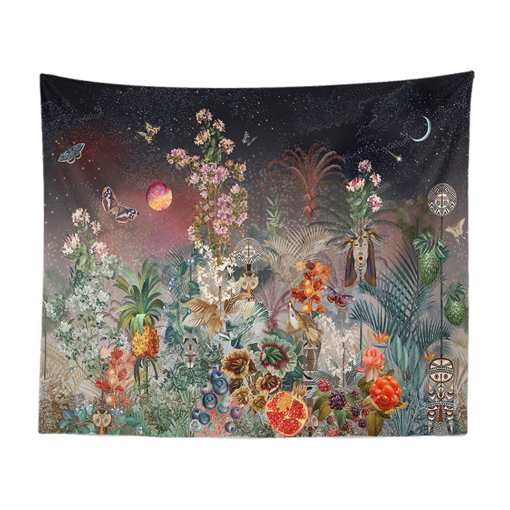 

Butterfly Flower - Printed Tapestry, 150*130cm, 501 Original