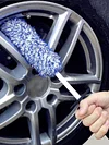 Car Cleaning Brush Tools Soft Tire Rim Cleaner Handheld for Auto Vehicle Washing