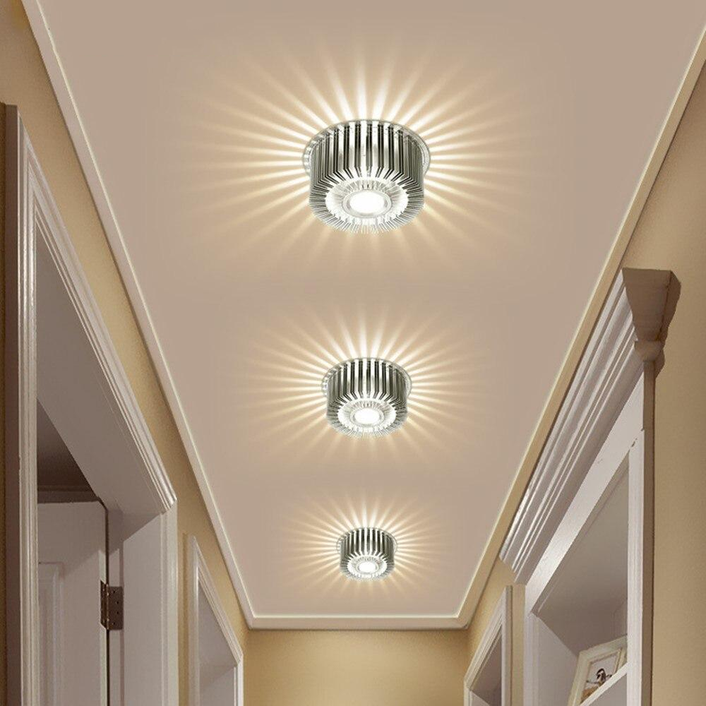 Modern Ceiling Light Colorful Indoor LED Ceiling Lamp 3W wall Sconce for Gallery Balcony lamp Porch light corridor Light Fixture