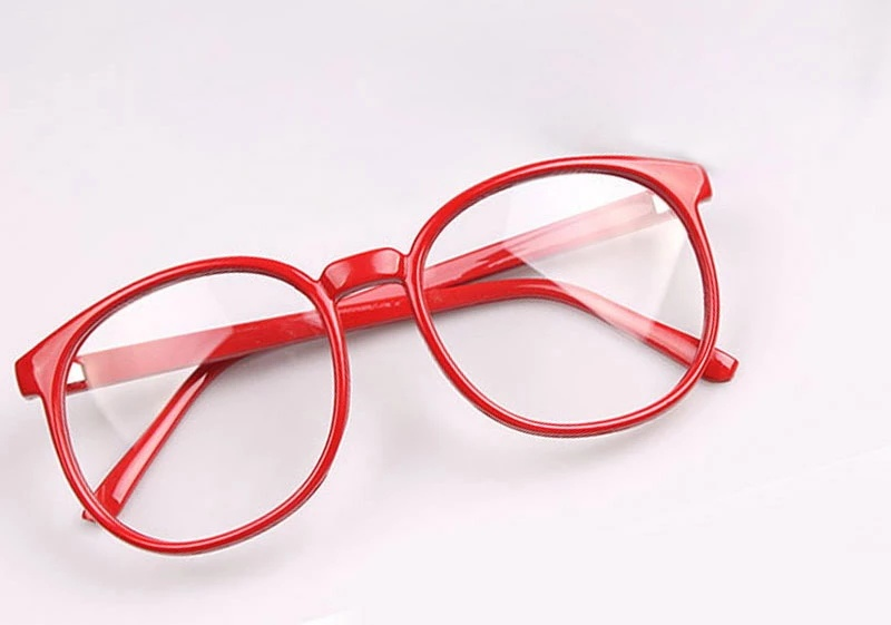 Beyond The Boundary Mirai Kuriyama Red Glasses Frame Cosplay Prop Accessory