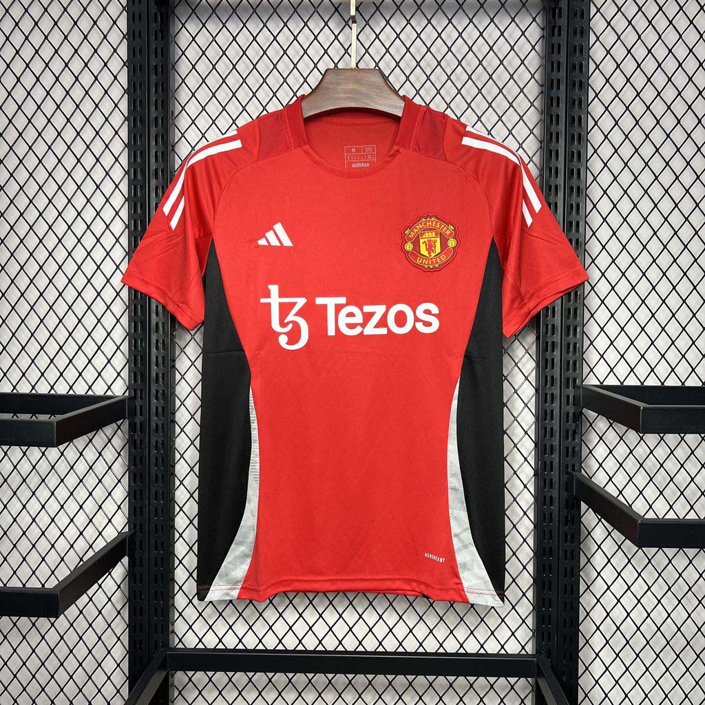 2024-2025 Manchester United Pre-Match Training Football Shirt 1:1 Thai Quality