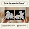 12Pcs DIY Pearl Painting Santa Claus for Home Wall Decor(15x15cm)