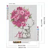 Diamond Painting -DIY Round Drill Bear(40x50cm)