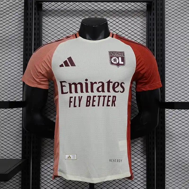 24/25 Player Lyon Soccer Jersey Second Away