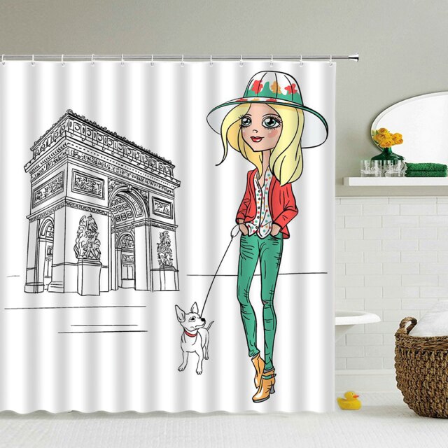 

Shower Curtain – Street View-180*180cm, 501 Original