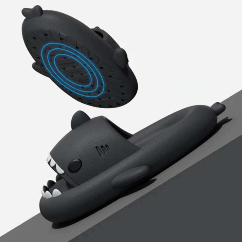 Premium Shark Slides - Super Soft, Comfy, Silent and Anti-slippery Shark Slippers