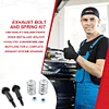 Universal Exhaust Bolt and Spring Stud Nut Kit Muffler for Walker Exhaust 35129