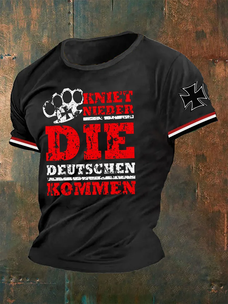 Männer Die Deutschen Kommen T-Shirt