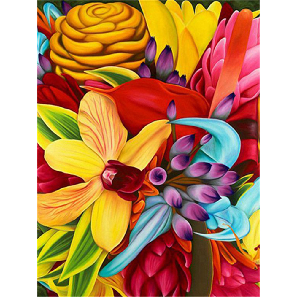

30*40CM - Paint By Numbers - Red Flower, 501 Original