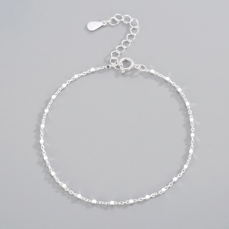 925 Sterling Silver Bracelets Casual Minimalist Streetwear