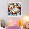 Sleeping Cat-11CT Counted Cross Stitch 40*40cm tapestrymarket