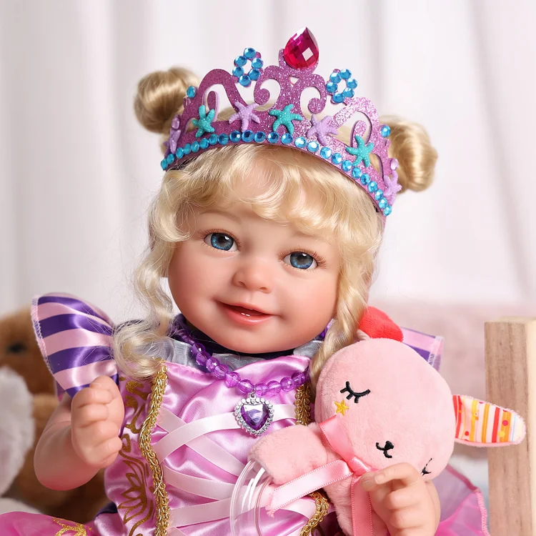 Babeside Quiet Reborn Baby Doreen 20'' Toddler Toddler Freckled Girl Building Lovely Memories