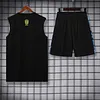 2025 Brazil Pre-Match Training Blue Vest+Shorts Football1:1 Thai Quality