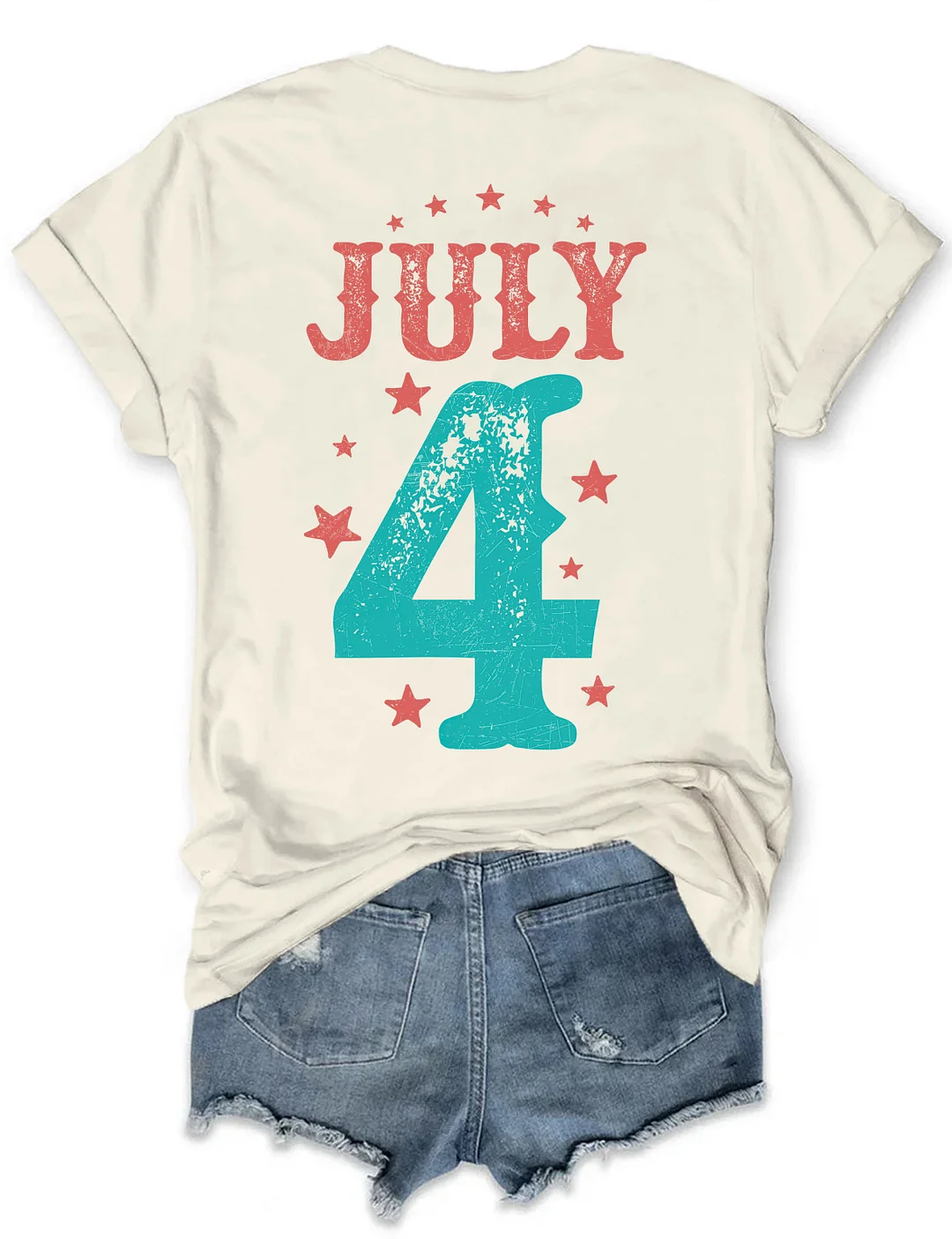 Land of the Free 4th of July T-shirt