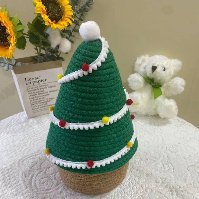 Cute Santa Claus Cotton Thread Storage Basket