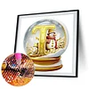 Diamond Painting-DIY Full Round Drill Ball Letter T（50x50cm）