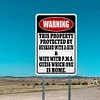 Warning - Vintage Metal Signs(12*16Inch) - Warning