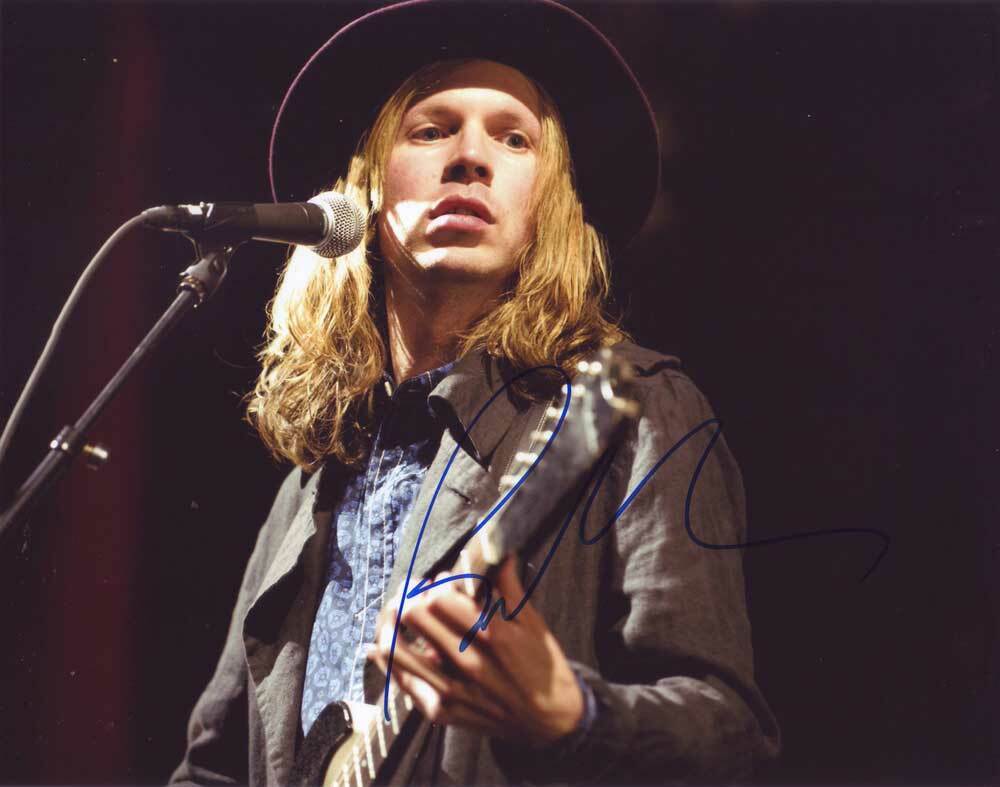 Beck In-person AUTHENTIC Autographed Photo Poster painting SHA #84729