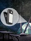 Solar Emergency Lamp Automatic Sensing Clamp Type Tent Light for Outdoor Fishing