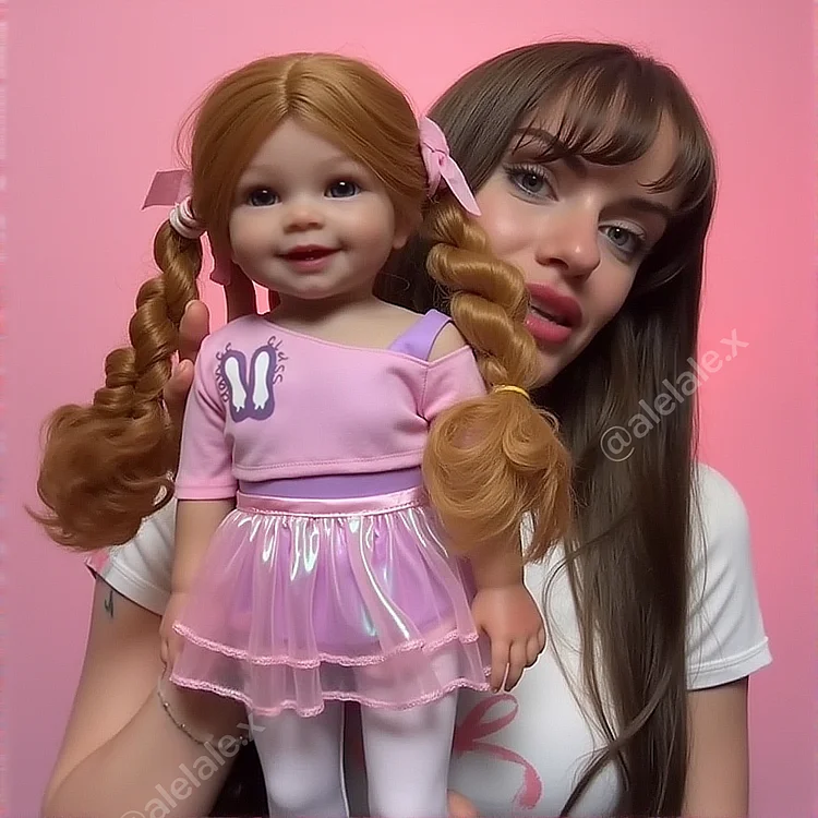Babeside Sweetie Reborn Baby Doreen 18'' Princess Dancer Toddler Girl 