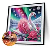 DIY Partial Special Shaped Drill Diamond Painting-Swan