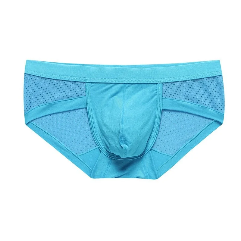 Aonga Male Underwear  Men Underwear Briefs Cueca Men Underwear Mesh Soft Underpants Calzoncillos Hombre Briefs Men aonga
