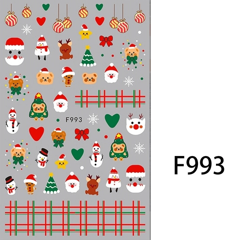 Cute Cartoon Pvc Nail Patches 1 Set