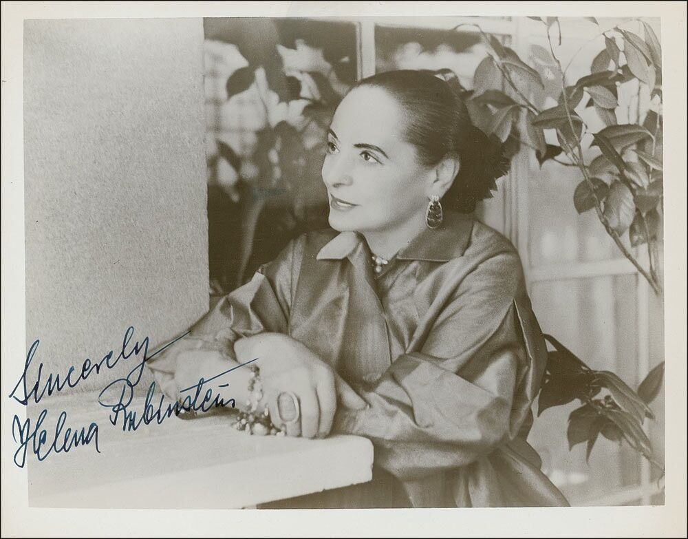 HELENA RUBINSTEIN Signed Photo Poster paintinggraph - US Business Magnate - preprint