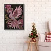 Pearl Pink Phoenix-Special Shaped Diamond Painting