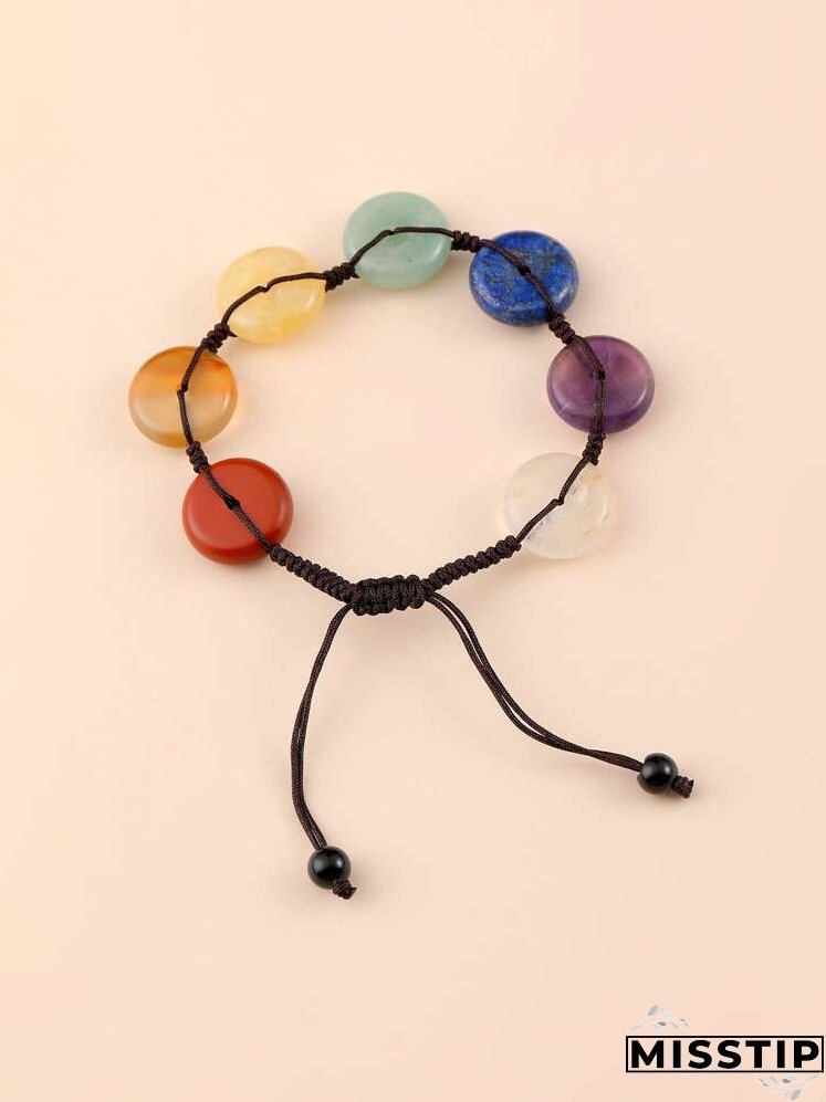 Round Stone Decor Bracelet