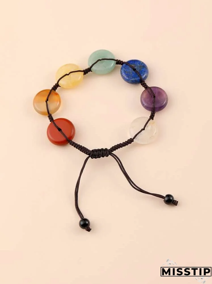 Round Stone Decor Bracelet