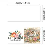 (US Local)6pcs Diamond Painting Greeting Cards DIY Diamond Art Cards Crafts (Cat Garden)