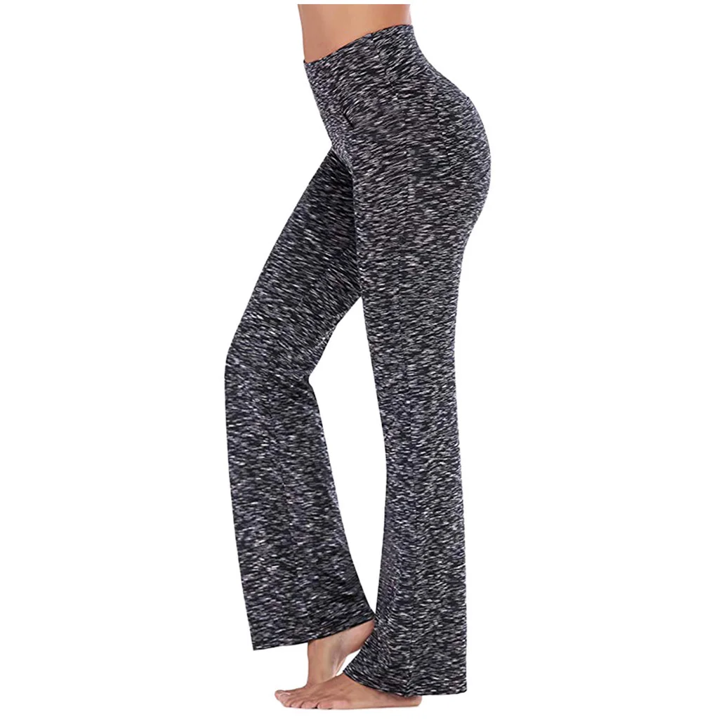 Uveng Uveng Spring And Summer Women's Wear Micro La Wide Leg High Waist Casual Yoga Pants!