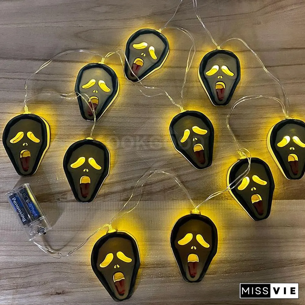 Battery Operated Mini Halloween Themed String Lights