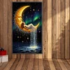 (40*70cm)DIY Full Round Drill Diamond Painting-Moon Girl