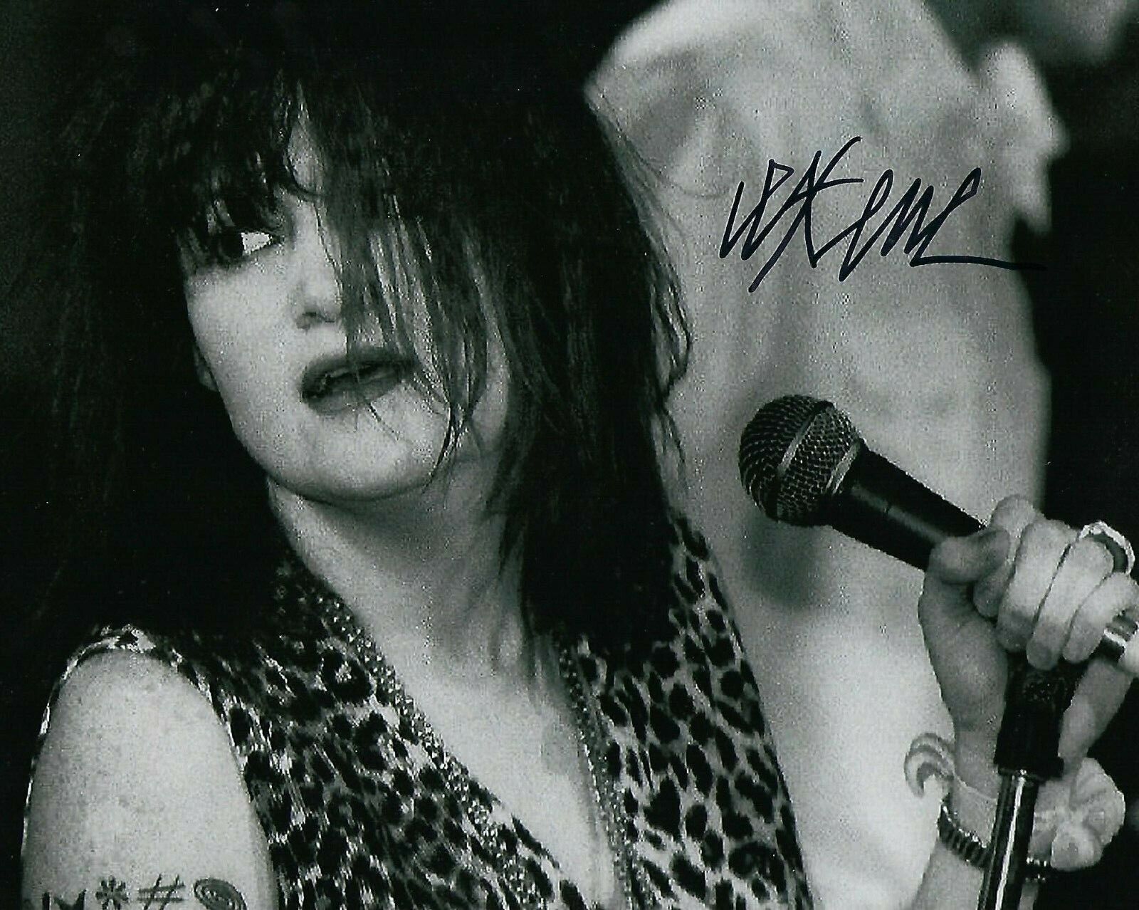 GFA We're Desperate - Band X * EXENE CERVENKA * Signed 8x10 Photo Poster painting E2 COA