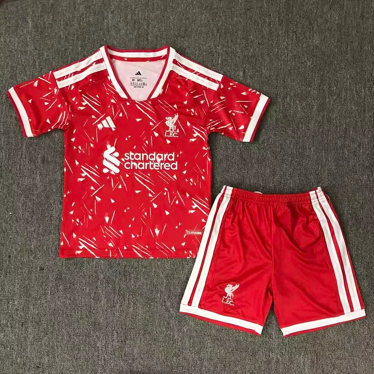 Kids Liverpool 26/27 Home Football Jersey