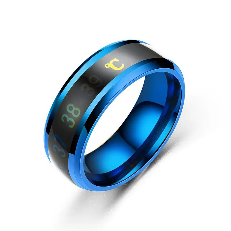 Thermochromic Stainless Steel Ring | 168DEAL