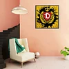 Fußball Dynamo Dresden - Rundbohrer Diamond Painting - 40*40CM