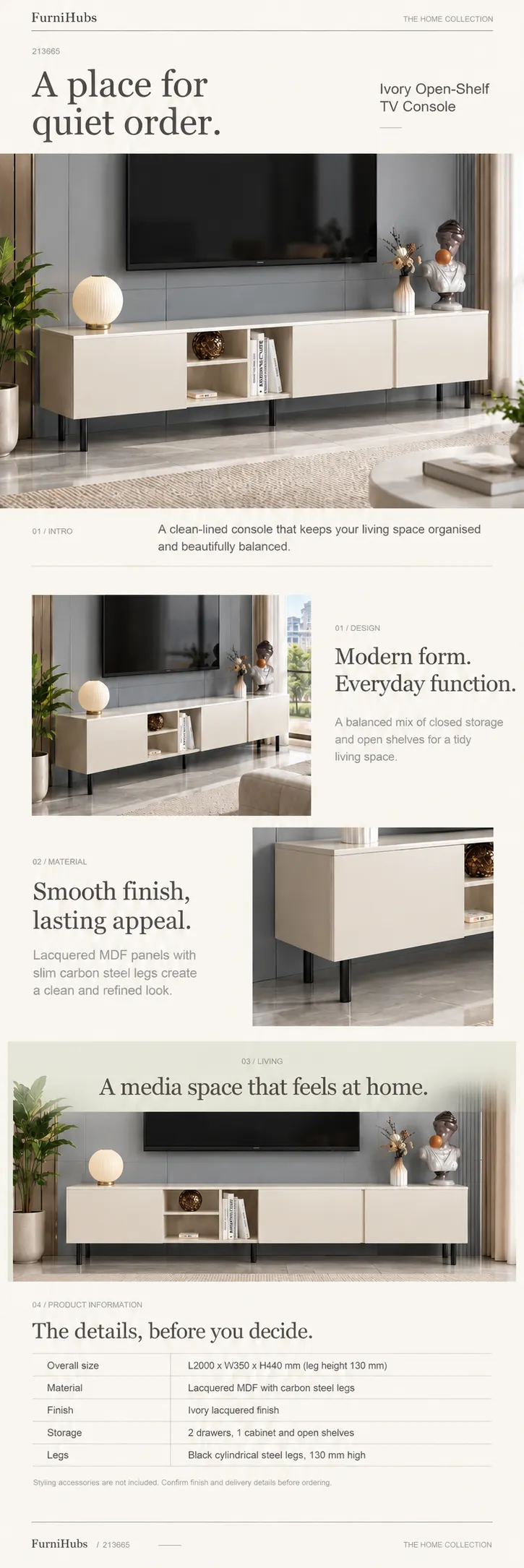 TV Console 213665